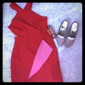 SUPER CUTE RED PARTY DRESS!!